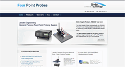Desktop Screenshot of four-point-probes.com